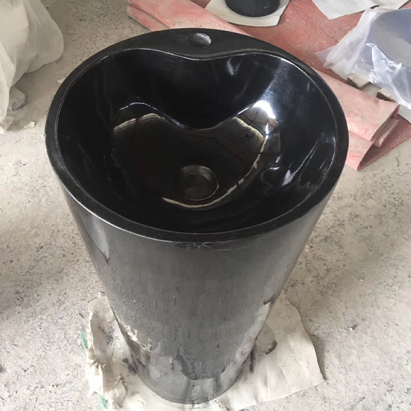 Black Marquina Marble Sinks