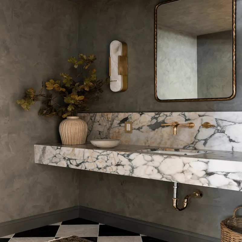 Calacatta Viola Marble Vanity Countertop